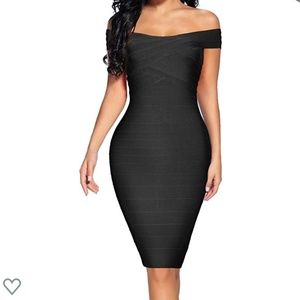 Houstil Bandage Dress Bodycon